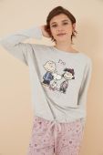 Бавовняна піжама women'secret Snoopy з бавовни 3136948 колір барвистий