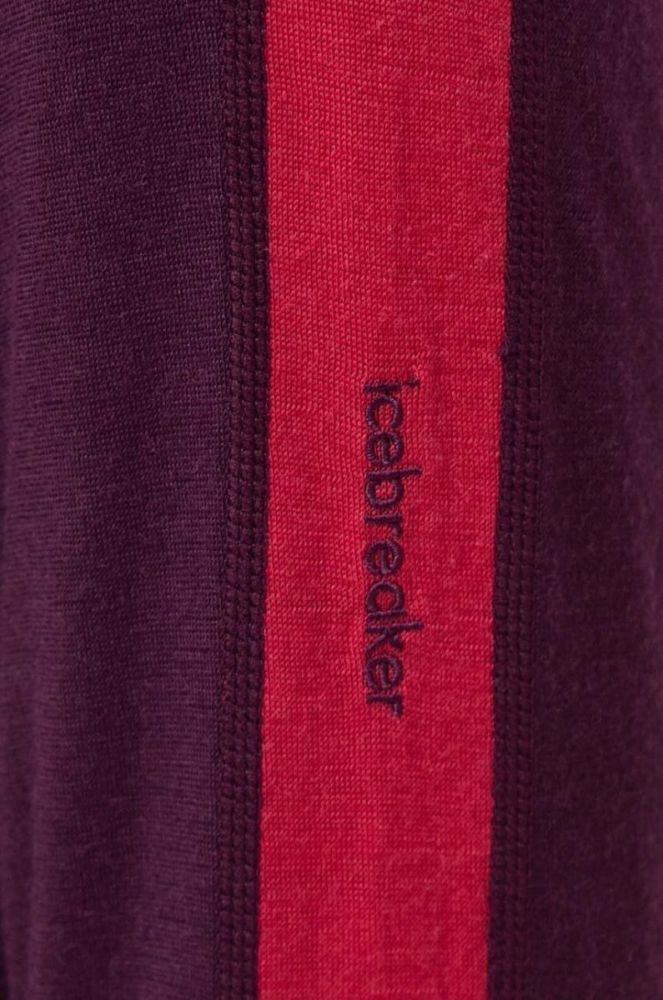 Функціональний лонгслів Icebreaker ZoneKnit 200 колір фіолетовий фото 5