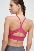 Спортивний бюстгальтер Reebok Identity Training колір рожевий однотонний (3566118)