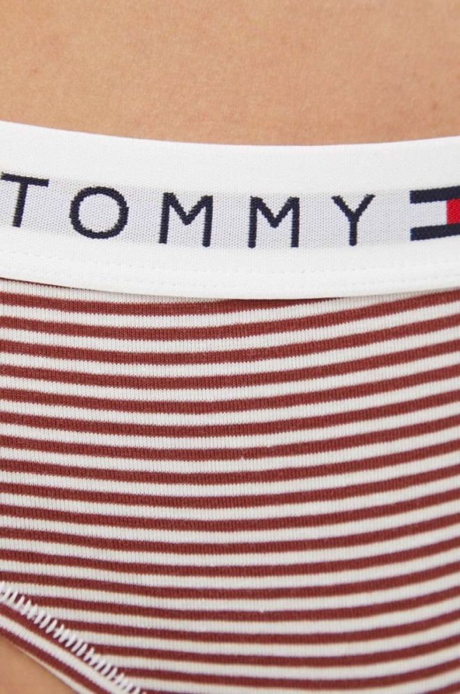 Стринги Tommy Hilfiger колір бордовий (3506128) фото 3