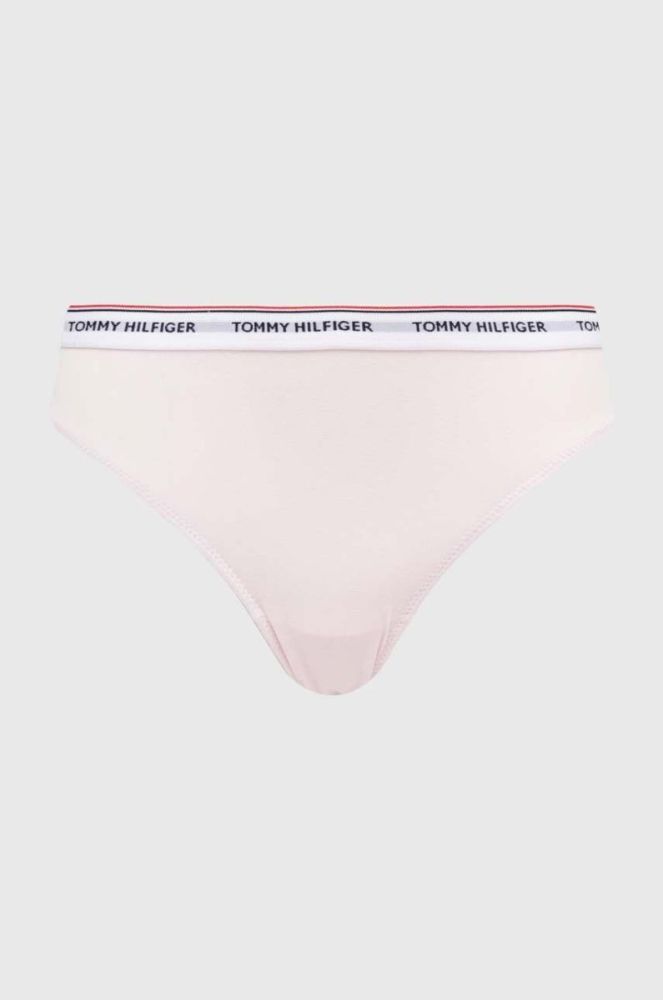 Труси Tommy Hilfiger 3-pack колір рожевий фото 2