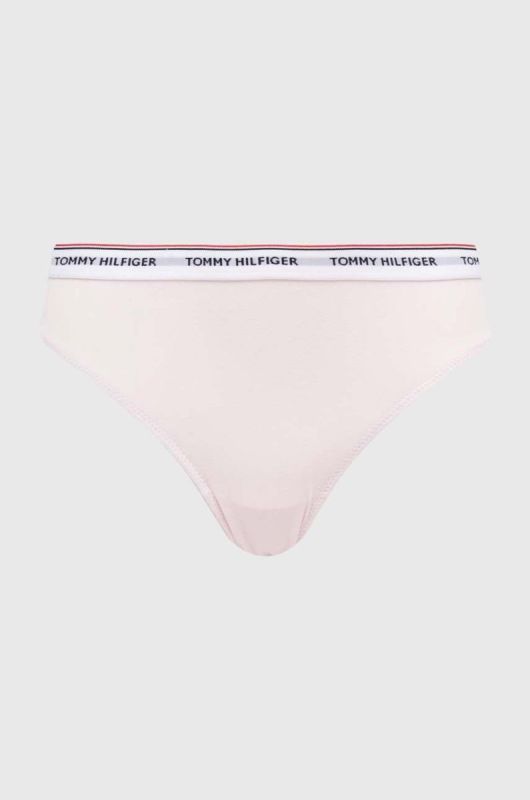 Труси Tommy Hilfiger 3-pack колір рожевий фото 2