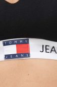 Бюстгальтер Tommy Jeans колір чорний однотонний (3485052)