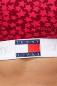 Бюстгальтер Tommy Jeans колір рожевий візерунок