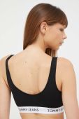 Бюстгальтер Tommy Jeans колір чорний однотонний (3485076)