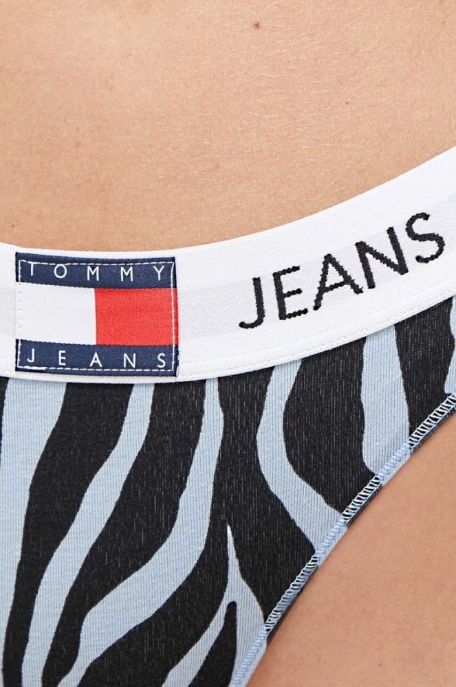 Стринги Tommy Jeans колір блакитний (3485080) фото 4