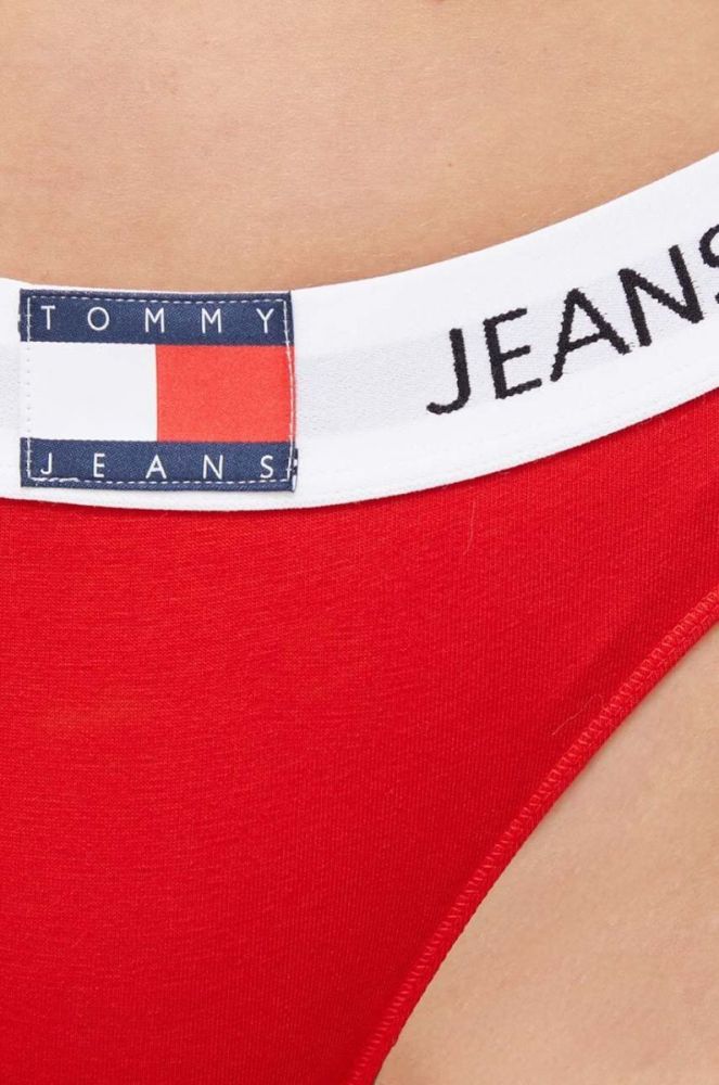 Стринги Tommy Jeans колір червоний (3485119) фото 4