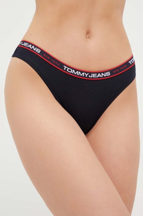 Стринги Tommy Jeans 3-pack колір барвистий (3485127)