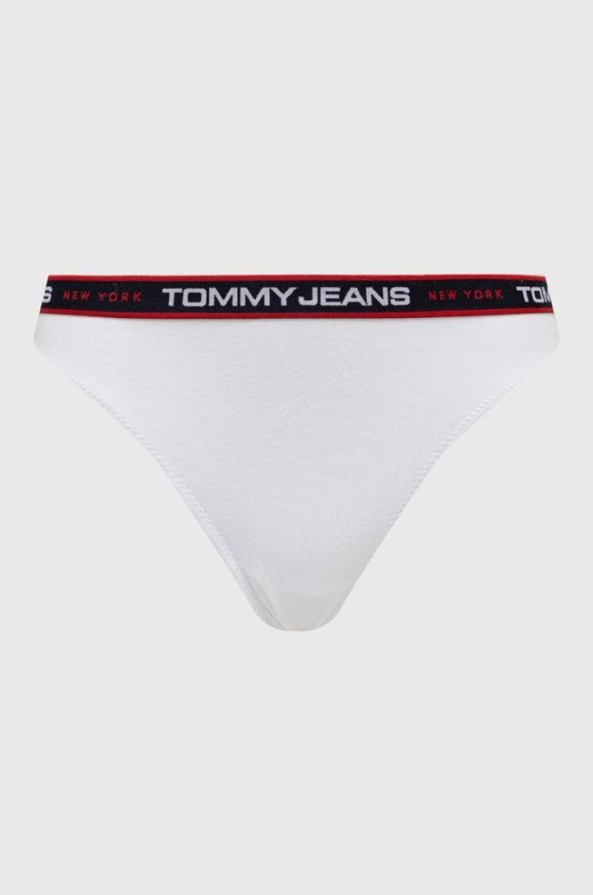 Труси Tommy Jeans 3-pack колір блакитний (3485140) фото 4