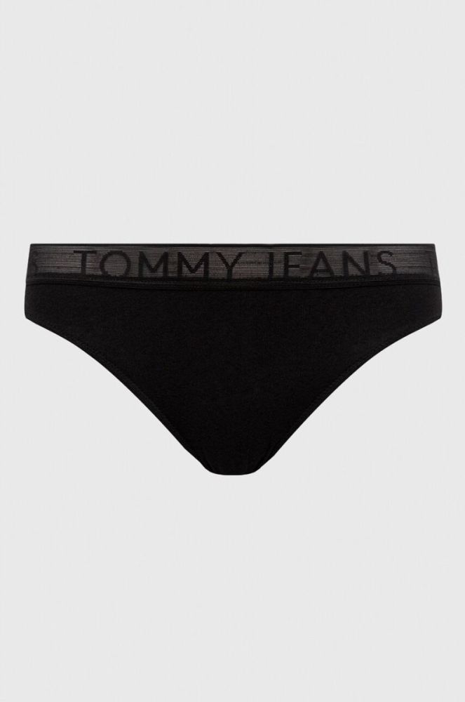 Труси Tommy Jeans 3-pack колір чорний фото 2