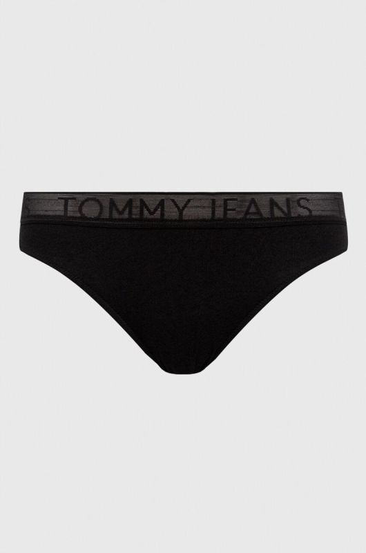 Труси Tommy Jeans 3-pack колір чорний фото 2