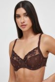 Бюстгальтер Chantelle колір коричневий мереживо візерунок (3686229)