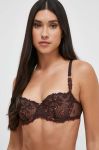Бюстгальтер Chantelle колір коричневий мереживо візерунок (3690861)