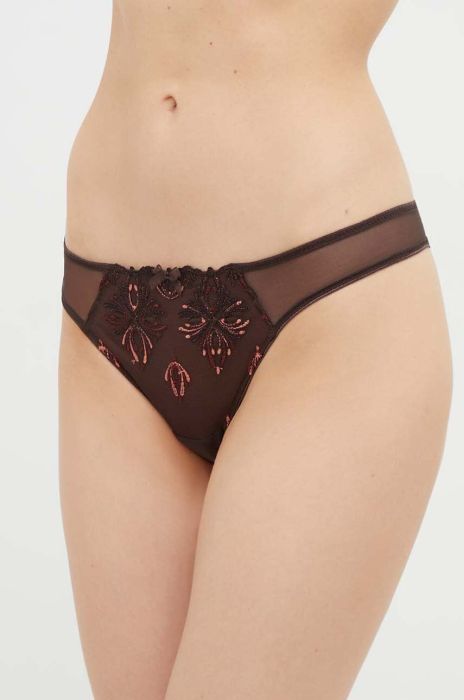 Бразиліани Chantelle колір коричневий прозоре (3629057)