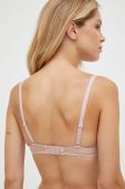 Бюстгальтер Chantelle X колір рожевий мереживо однотонний