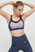 Спортивний бюстгальтер Mizuno однотонний колір блакитний