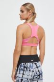 Спортивний бюстгальтер Mizuno Alpha Graphic колір рожевий візерунок (3576587)