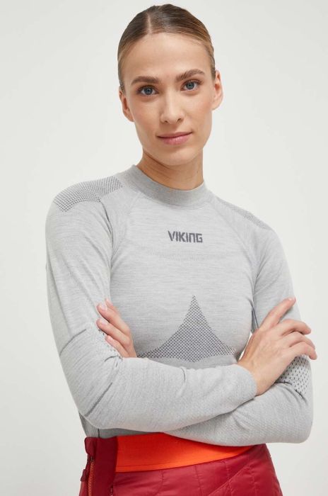 Функціональний лонгслів Viking Lava колір сірий