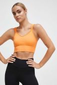 Бюстгальтер для йоги Casall Seamless Rib колір помаранчевий однотонний Бюстгальтер для йоги Casall Seamless Rib колір помаранчевий однотонний