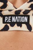 Бюстгальтер для йоги P.E Nation Free Play колір бежевий візерунок Бюстгальтер для йоги P.E Nation Free Play колір бежевий візерунок