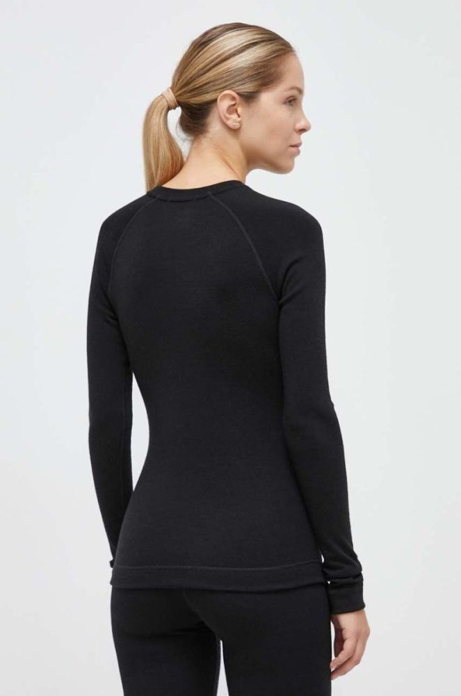 Функціональний лонгслів Smartwool Classic Thermal Merino колір чорний (3640449) фото 3