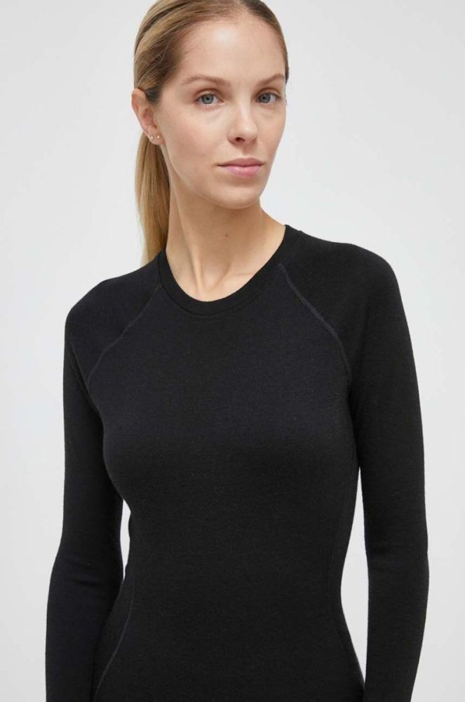 Функціональний лонгслів Smartwool Classic Thermal Merino колір чорний (3640449) фото 4
