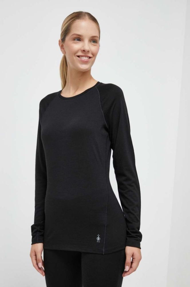 Функціональний лонгслів Smartwool Classic All-Season Merino колір чорний (3640474) фото 2