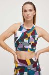 Спортивний бюстгальтер Smartwool Active візерунок колір барвистий Спортивний бюстгальтер Smartwool Active візерунок колір барвистий