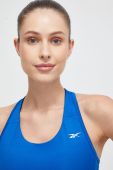 Спортивний бюстгальтер Reebok Identity Training однотонний колір блакитний