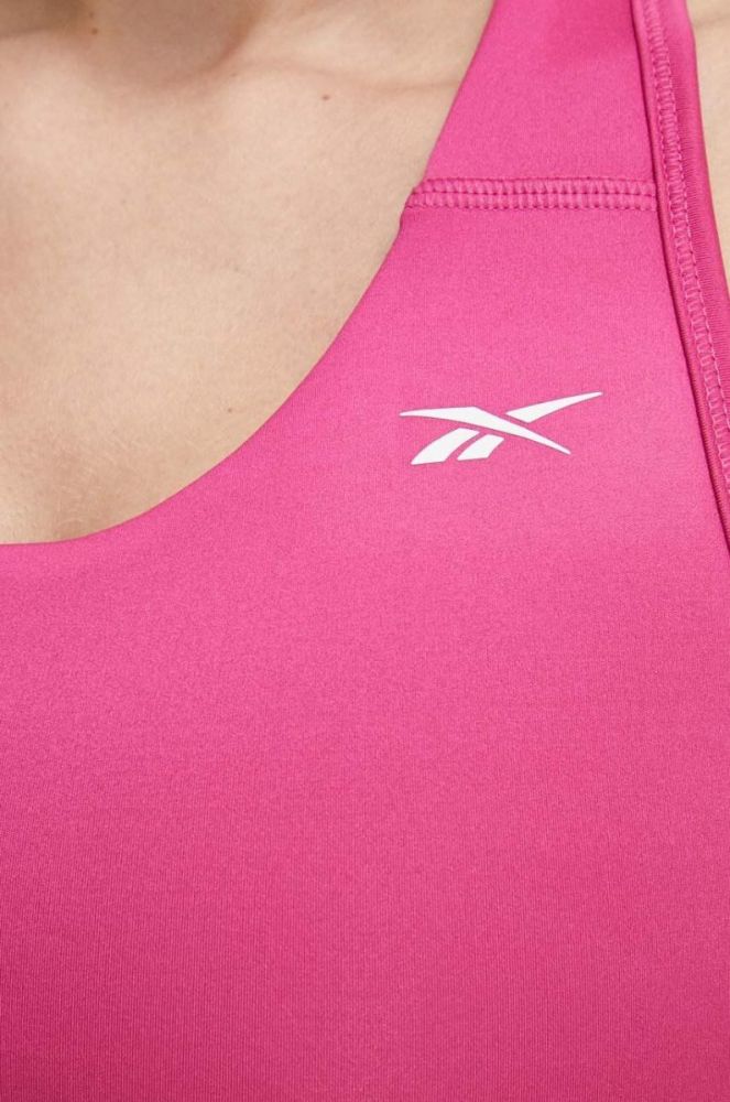 Спортивний бюстгальтер Reebok Identity Training колір рожевий однотонний (3565483) фото 5