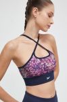 Спортивний бюстгальтер Reebok Modern Safari колір синій візерунок Спортивний бюстгальтер Reebok Modern Safari колір синій візерунок