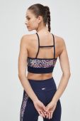 Спортивний бюстгальтер Reebok Modern Safari колір синій візерунок Спортивний бюстгальтер Reebok Modern Safari колір синій візерунок