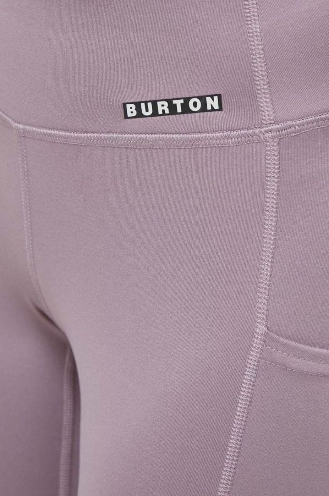 Функціональні легінси Burton Midweight X колір фіолетовий фото 3