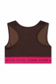Дитячий спортивний бюстгальтер Michael Kors колір коричневий (3461648)