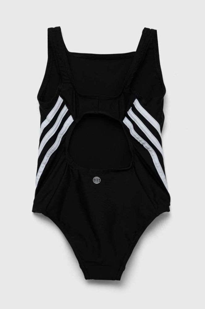Суцільний дитячий купальник adidas Performance колір чорний (3309715) фото 2