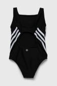 Суцільний дитячий купальник adidas Performance колір чорний (3309715)