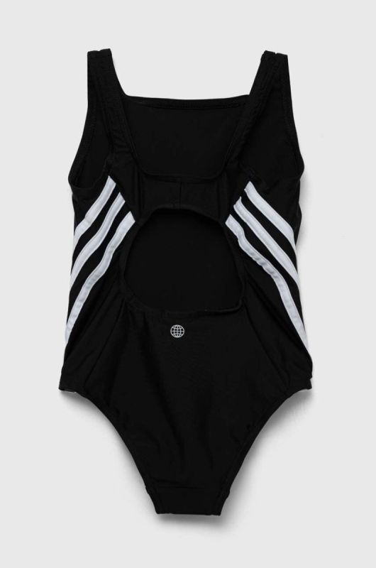 Суцільний дитячий купальник adidas Performance колір чорний (3309715) фото 2