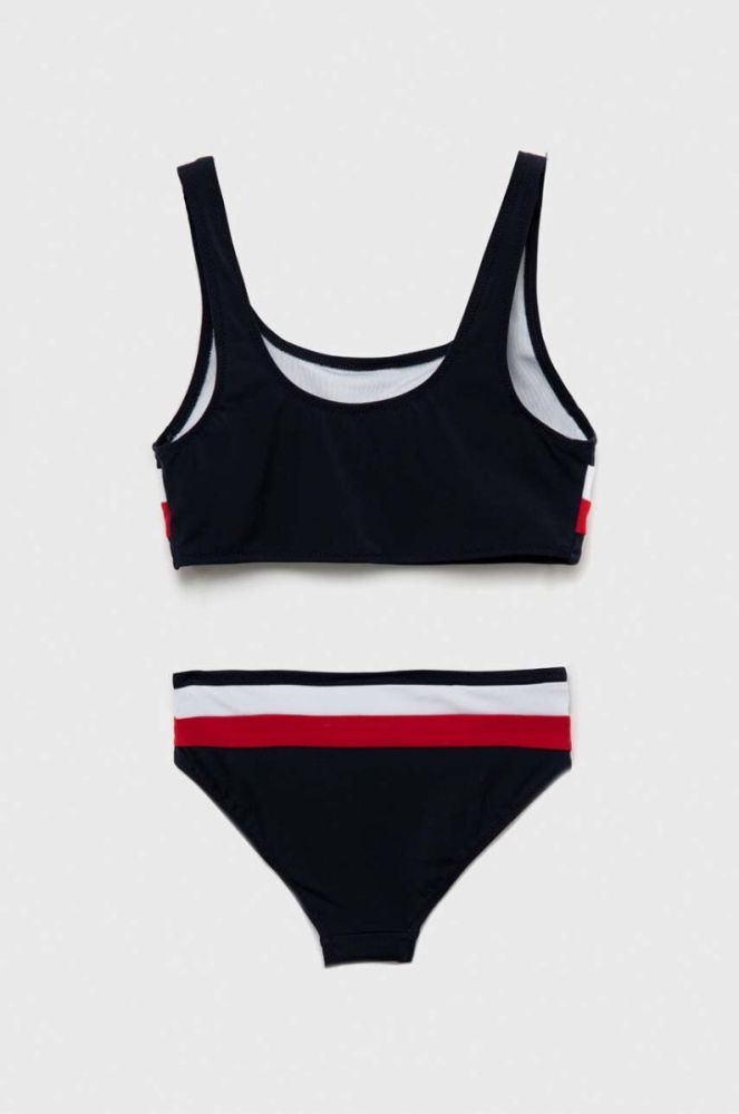 Роздільний дитячий купальник Tommy Hilfiger колір синій (3262787) фото 2