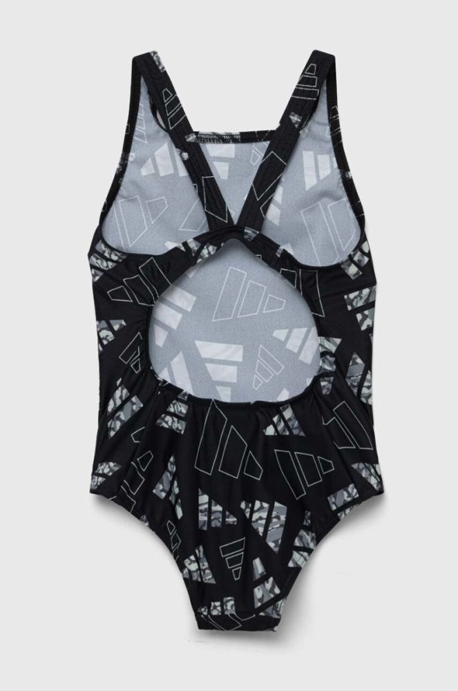 Суцільний дитячий купальник adidas Performance колір чорний (3309721) фото 2