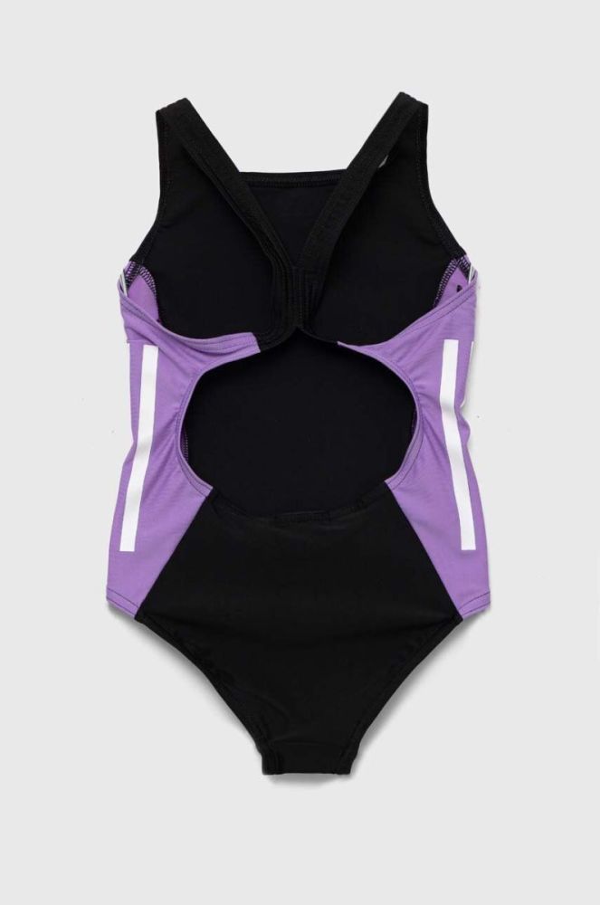 Суцільний дитячий купальник adidas Performance колір чорний (3305744) фото 2