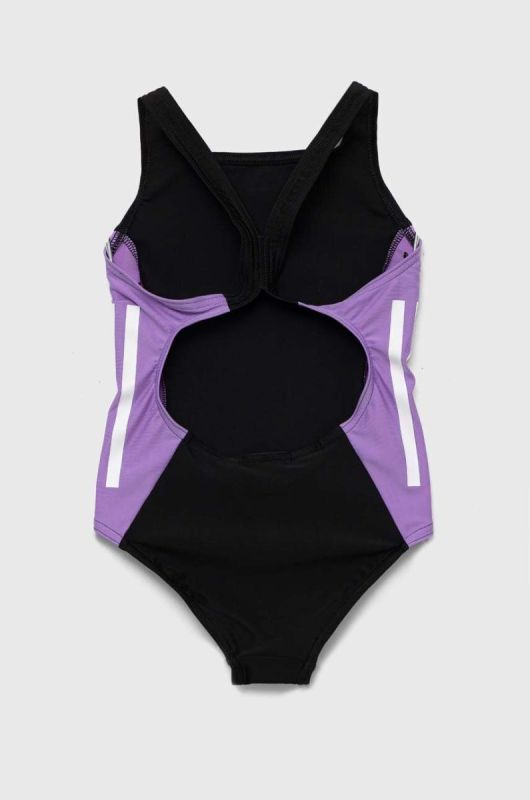 Суцільний дитячий купальник adidas Performance колір чорний (3305744) фото 2
