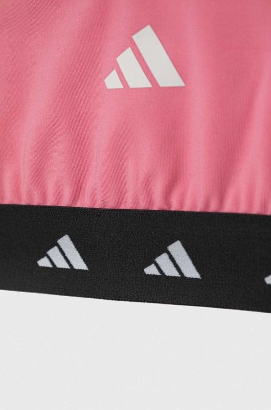Дитячий спортивний бюстгальтер adidas колір рожевий (3514722) фото 2