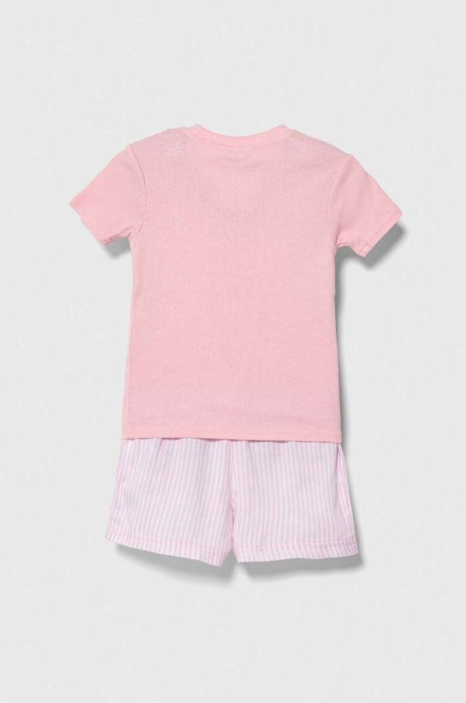 Дитяча піжама Polo Ralph Lauren колір рожевий візерунок (3584994) фото 2