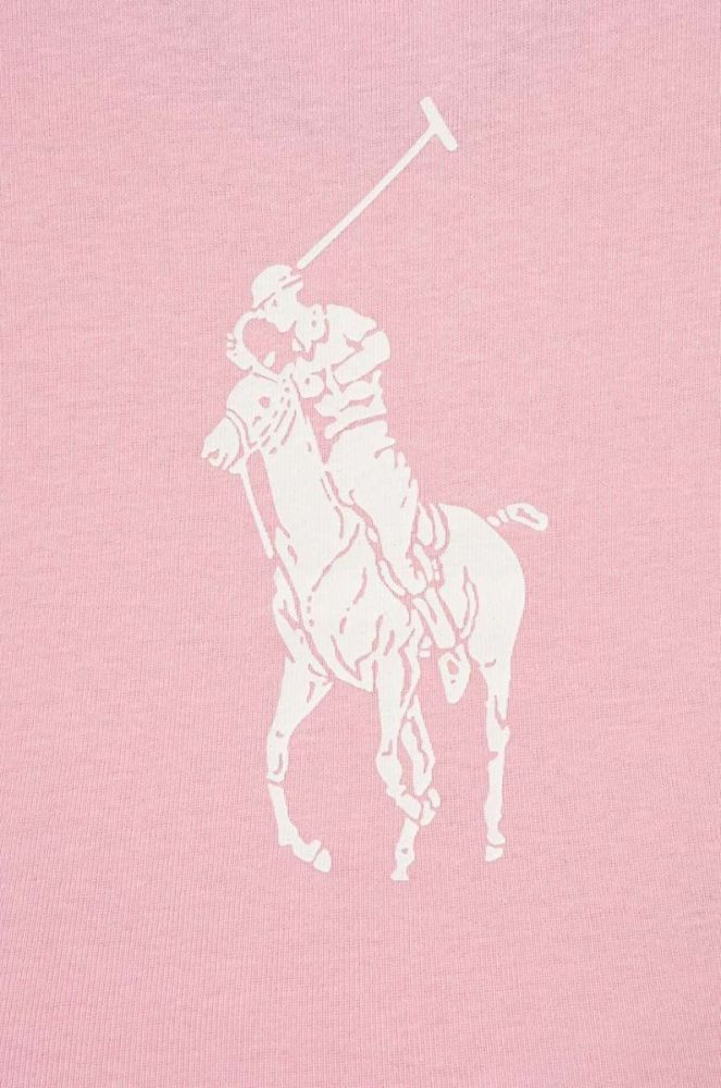 Дитяча піжама Polo Ralph Lauren колір рожевий візерунок (3584994) фото 3