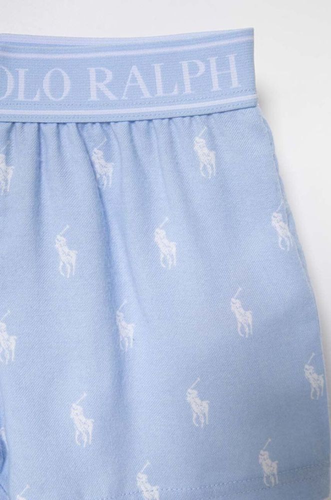 Дитяча піжама Polo Ralph Lauren візерунок колір блакитний (3584998) фото 4