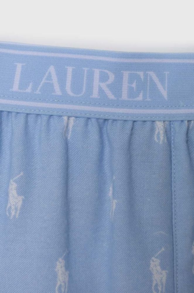 Дитяча піжама Polo Ralph Lauren візерунок колір блакитний (3585013) фото 4