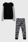 Дитяча піжама United Colors of Benetton колір чорний візерунок (3400423)