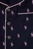 Дитяча бавовняна піжама Polo Ralph Lauren колір синій візерунок (3585018)