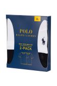 Піжама Polo Ralph Lauren 2-pack колір білий однотонний (3458116)