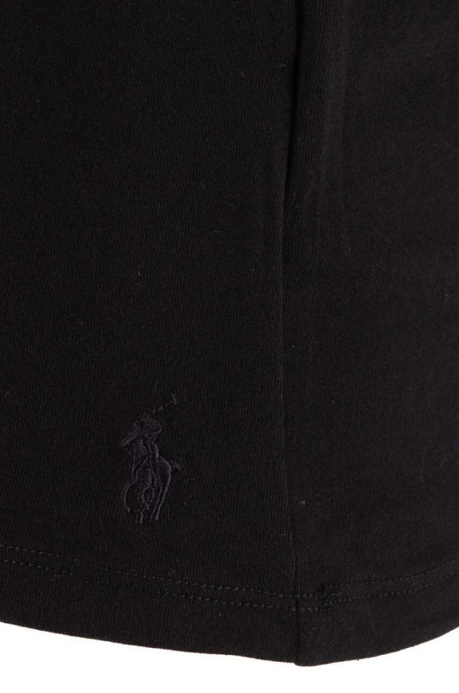 Піжама Polo Ralph Lauren 2-pack колір чорний однотонний фото 4